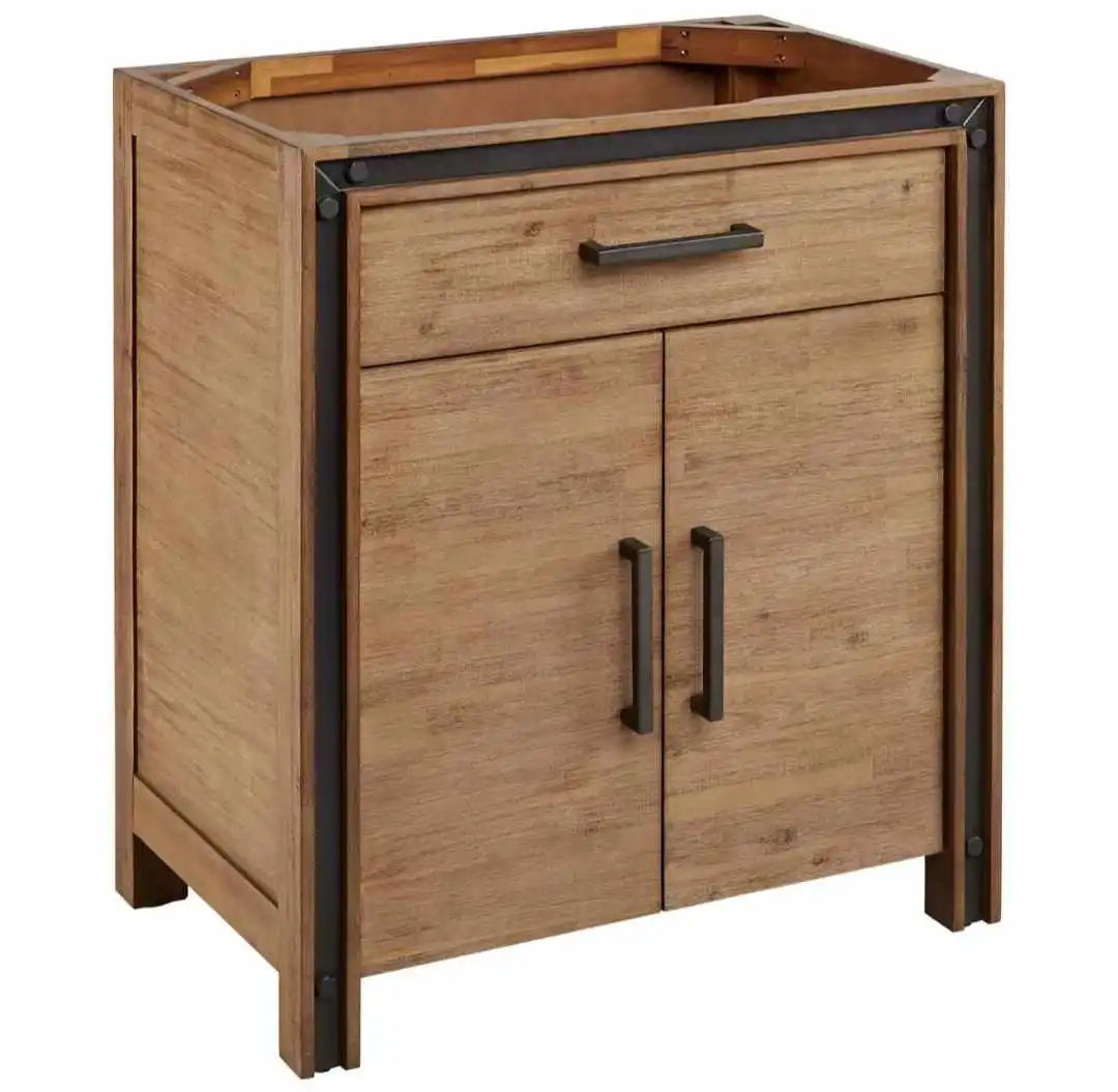 Signature Hardware Celebration Bathroom Vanity Rustic Acacia 30"