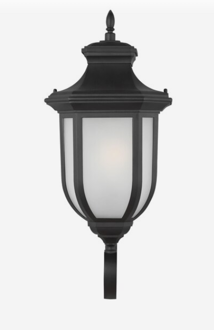 Generation Lighting Childress Single Wall Lantern - Black