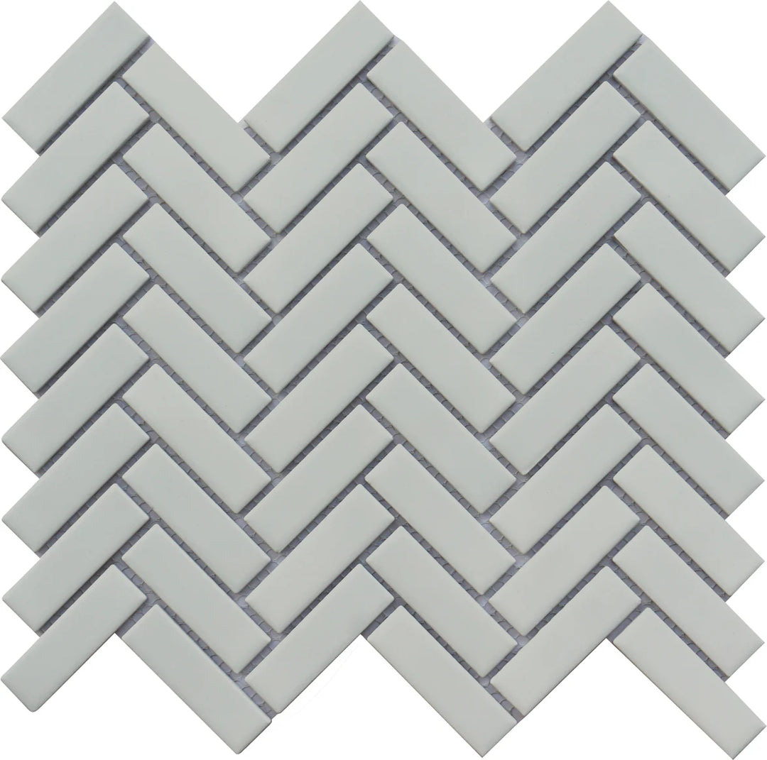 Impact Herringbone Mosaic 11" x 12" Gray