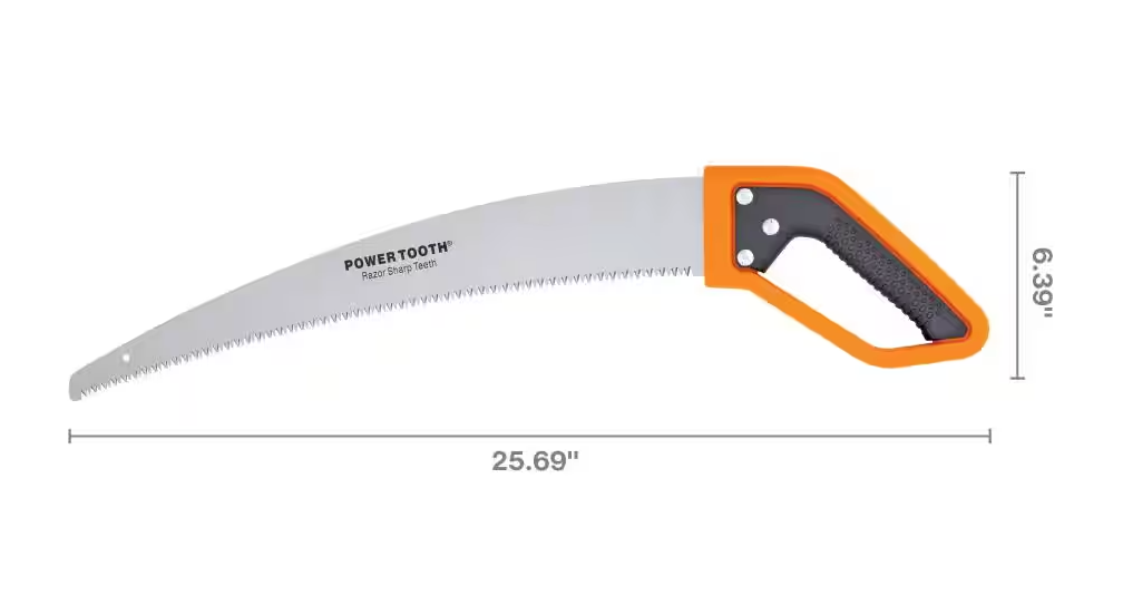 Fiskars PowerTooth 18-in Steel Pruning Saw