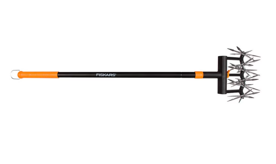 Fiskars Steel Extendable Rotary Cultivator 40"-60"