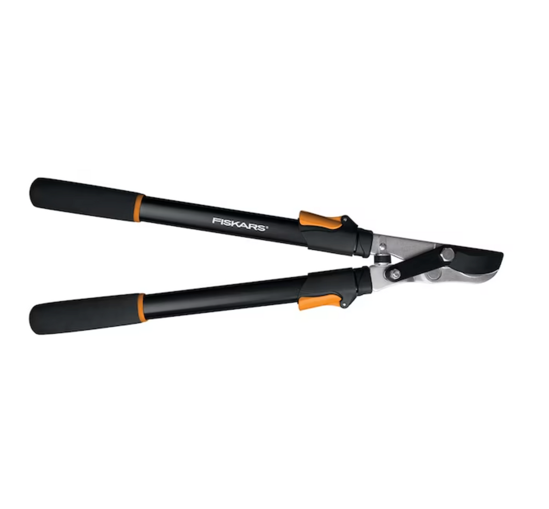 Fiskars Power-Lever 25-in Telescoping Steel Bypass Lopper