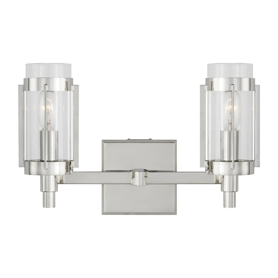 Generation Lighting Flynn Double Vanity Light - Chrome