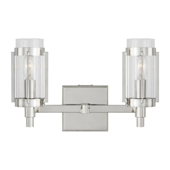 Generation Lighting Flynn Double Vanity Light - Chrome