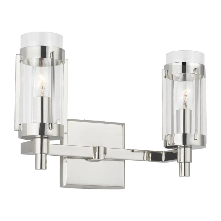 Generation Lighting Flynn Double Vanity Light - Chrome