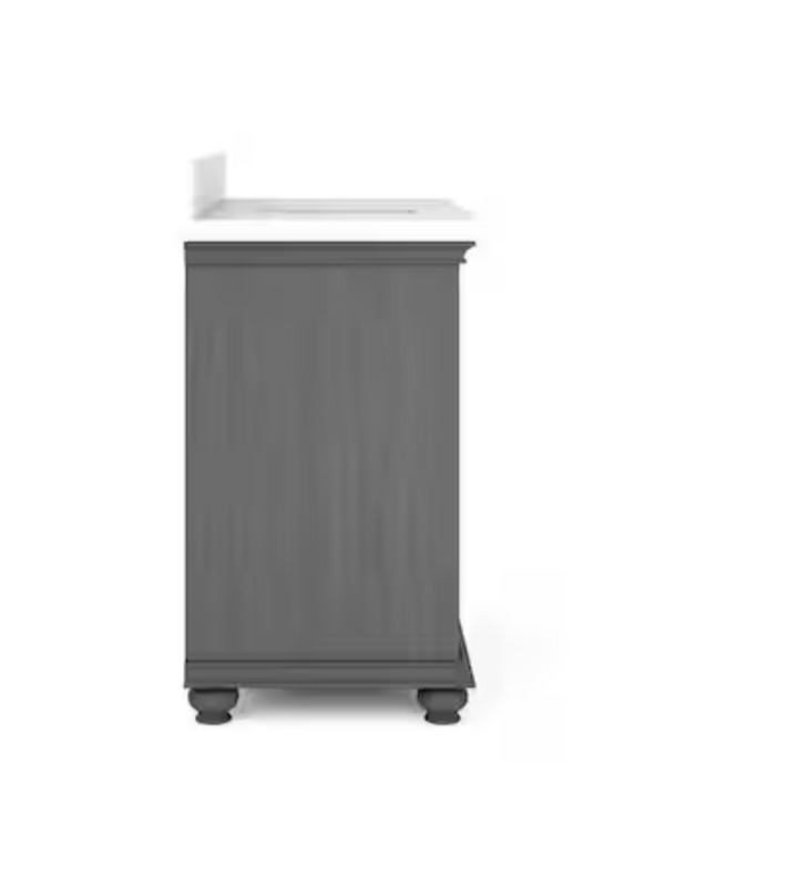 Thomasville Ellamar Single Sink Bathroom Vanity Antique Gray 36"