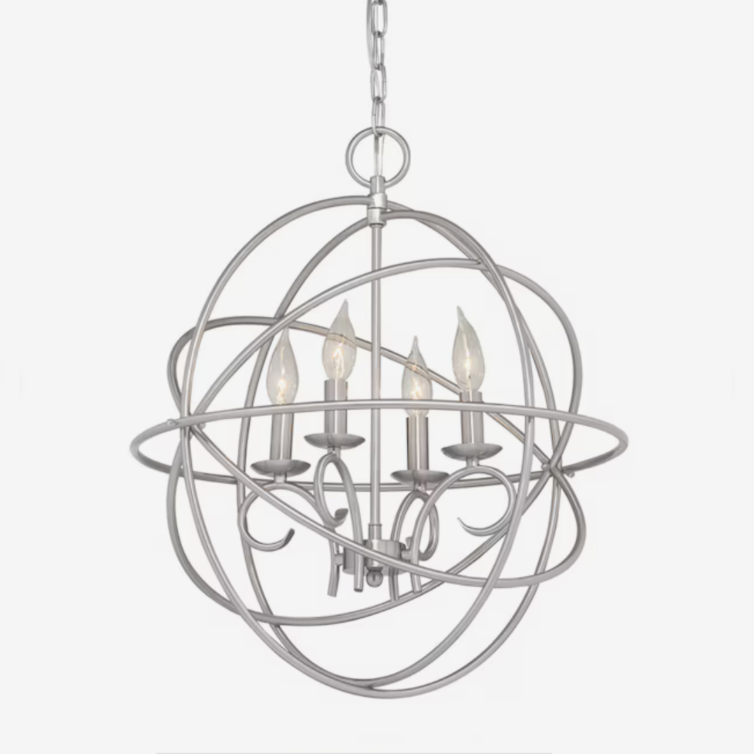 Kichler Vivian 4-Light Brushed Nickel Modern/Contemporary Chandelier