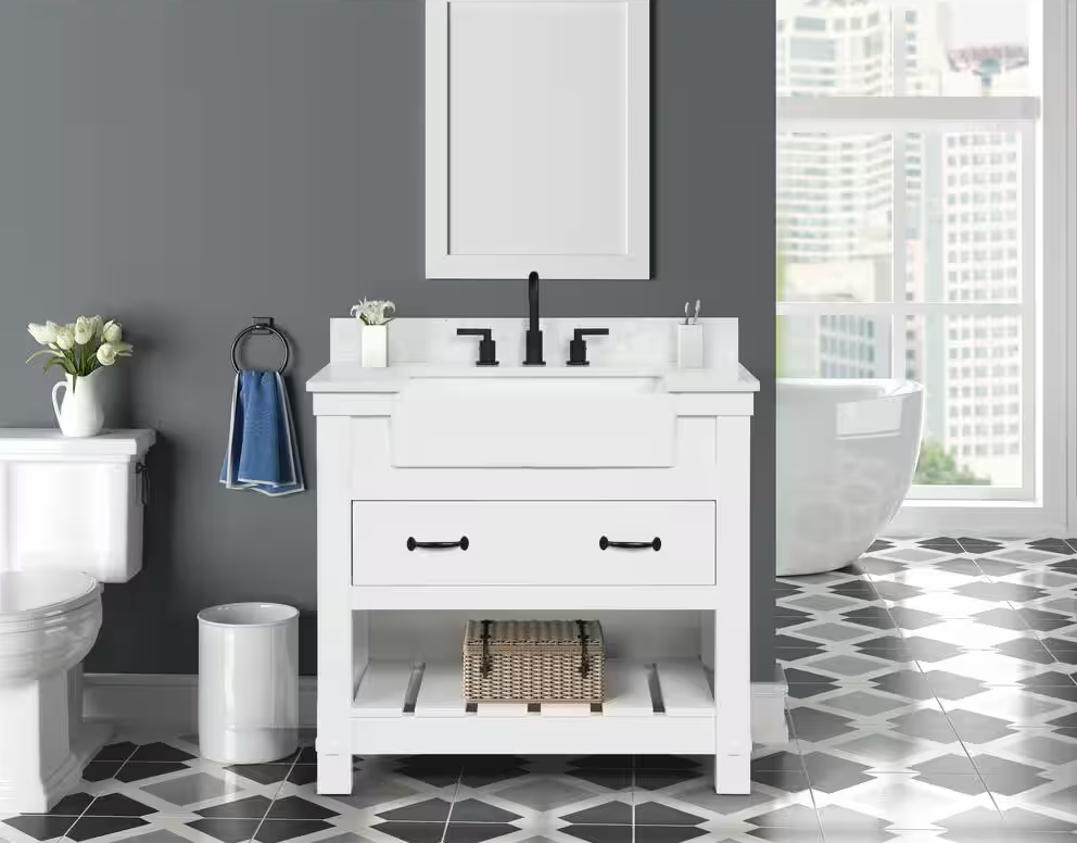 Farmington Vanity 37" Bathroom Vanity IN THE BOX