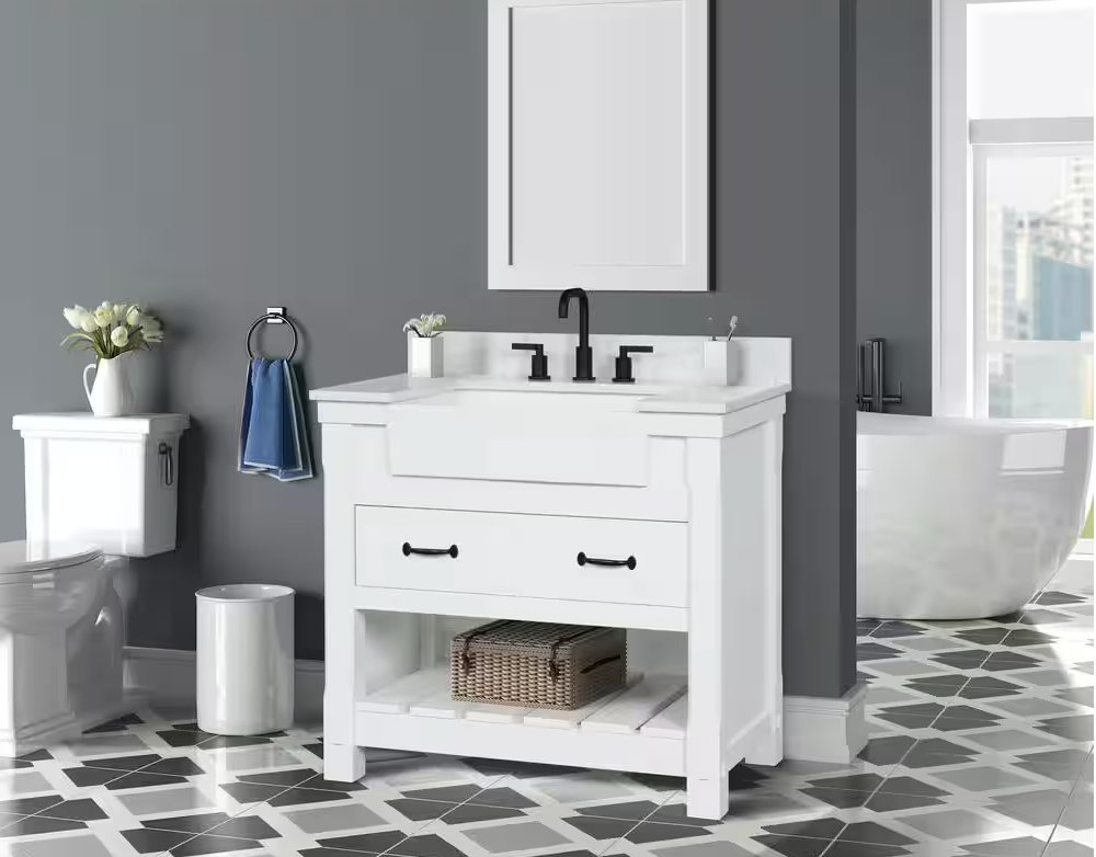 Farmington Vanity 37" Bathroom Vanity IN THE BOX