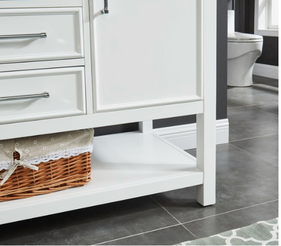 allen + roth Manhattan 49-in White Bathroom Vanity IN THE BOX