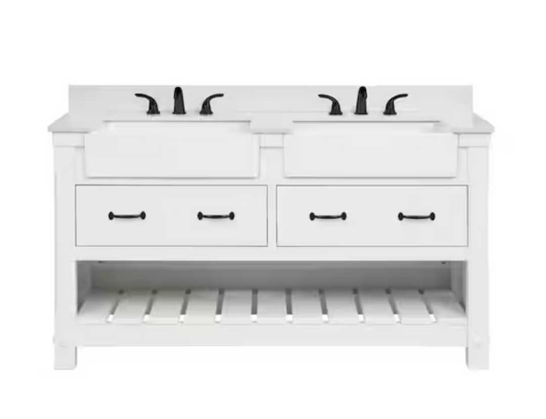 Farmington Vanity 61" Bathroom Vanity IN THE BOX