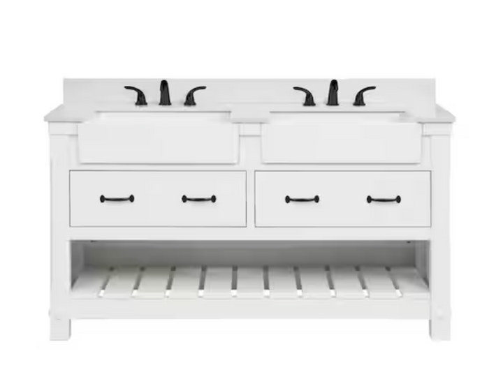 Farmington Vanity 61" Bathroom Vanity IN THE BOX