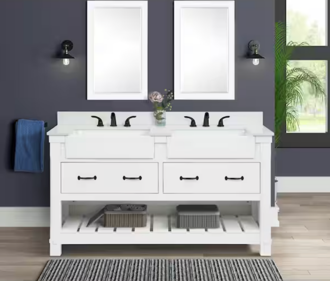 Farmington Vanity 61" Bathroom Vanity IN THE BOX
