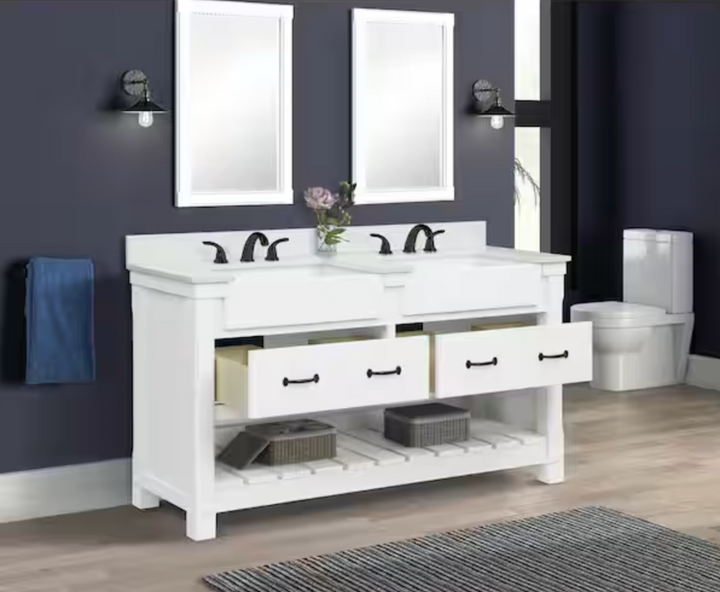 Farmington Vanity 61" Bathroom Vanity IN THE BOX