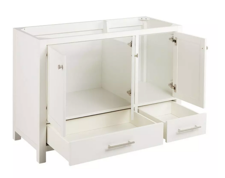 Signature Hardware Radke Bathroom Vanity  White 48"