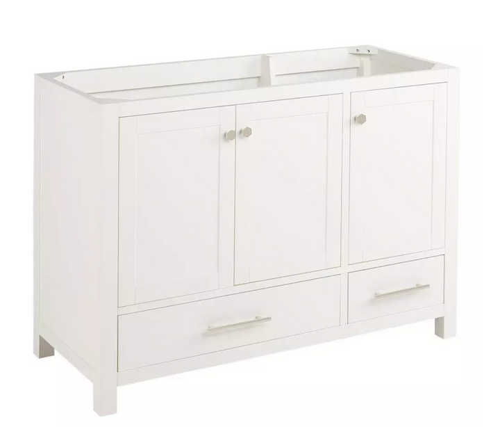 Signature Hardware Radke Bathroom Vanity  White 48"