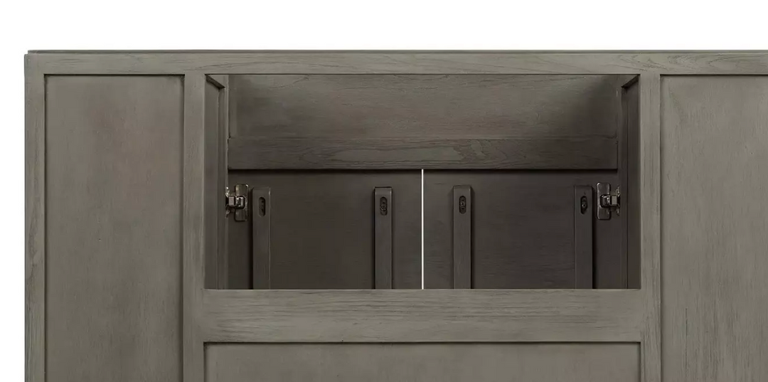 Signature Hardware Becker Bathroom Vanity Teak Graywash 48"