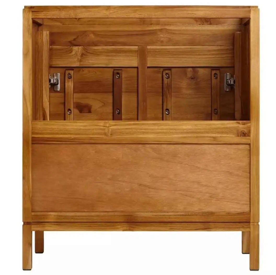 Signature Hardware Signature 30" Cruise Vanity Only - Natural Teak