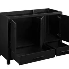 Signature Hardware Radke Bathroom Vanity Black 48"