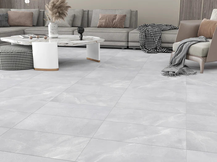 Vernon Tile 12x24" Silver Matte