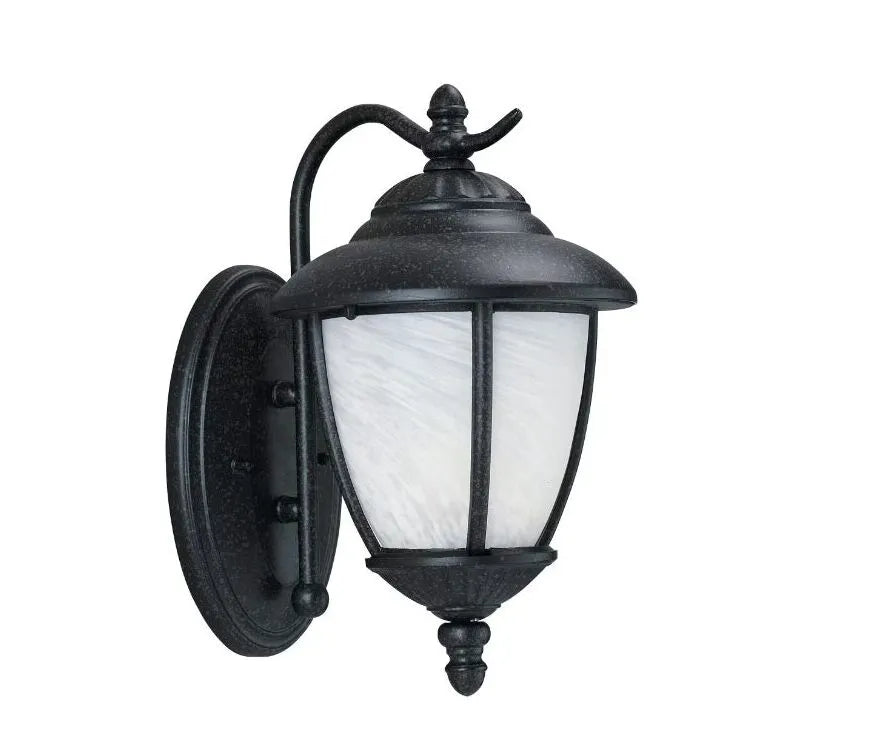 Generation Lighting Yorktown Single Lantern - Iron Black