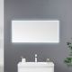 OVE Decors Davin Frameless Dimmable LED Bathroom Vanity Mirror 60" x 28"